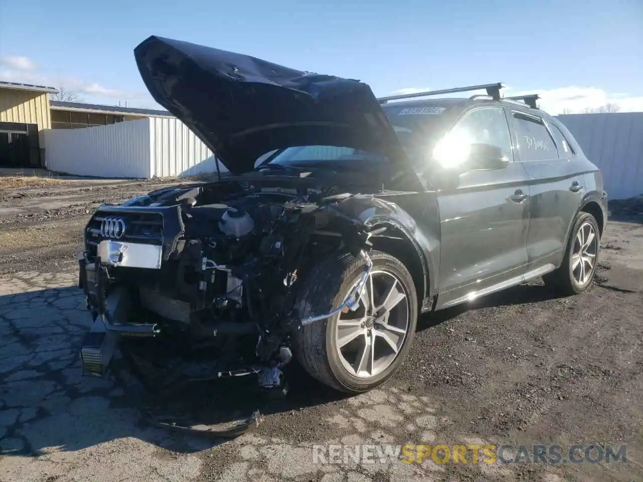 2 Photograph of a damaged car WA1BNAFY8K2028577 AUDI Q5 2019