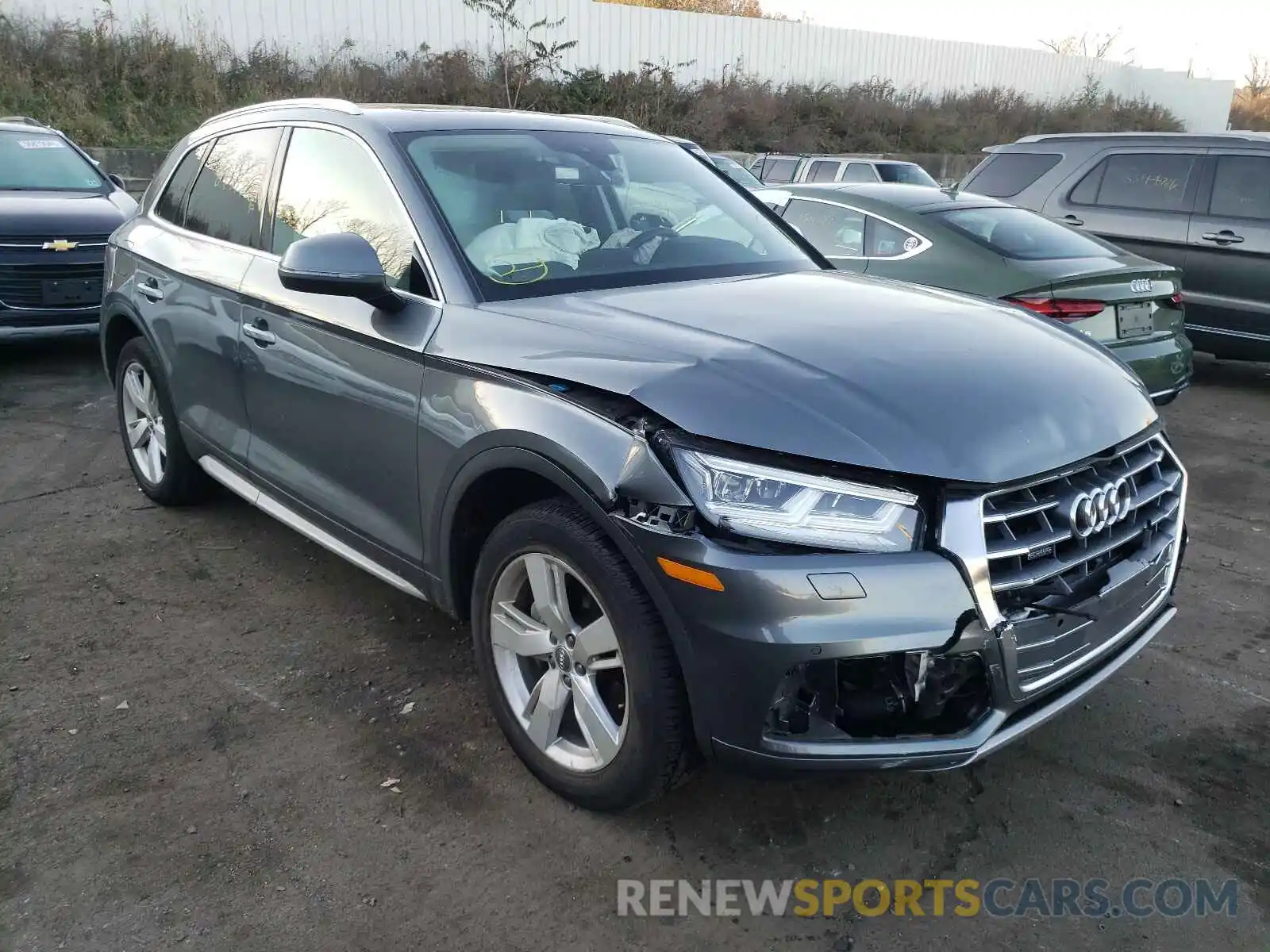 1 Photograph of a damaged car WA1BNAFY8K2037862 AUDI Q5 2019