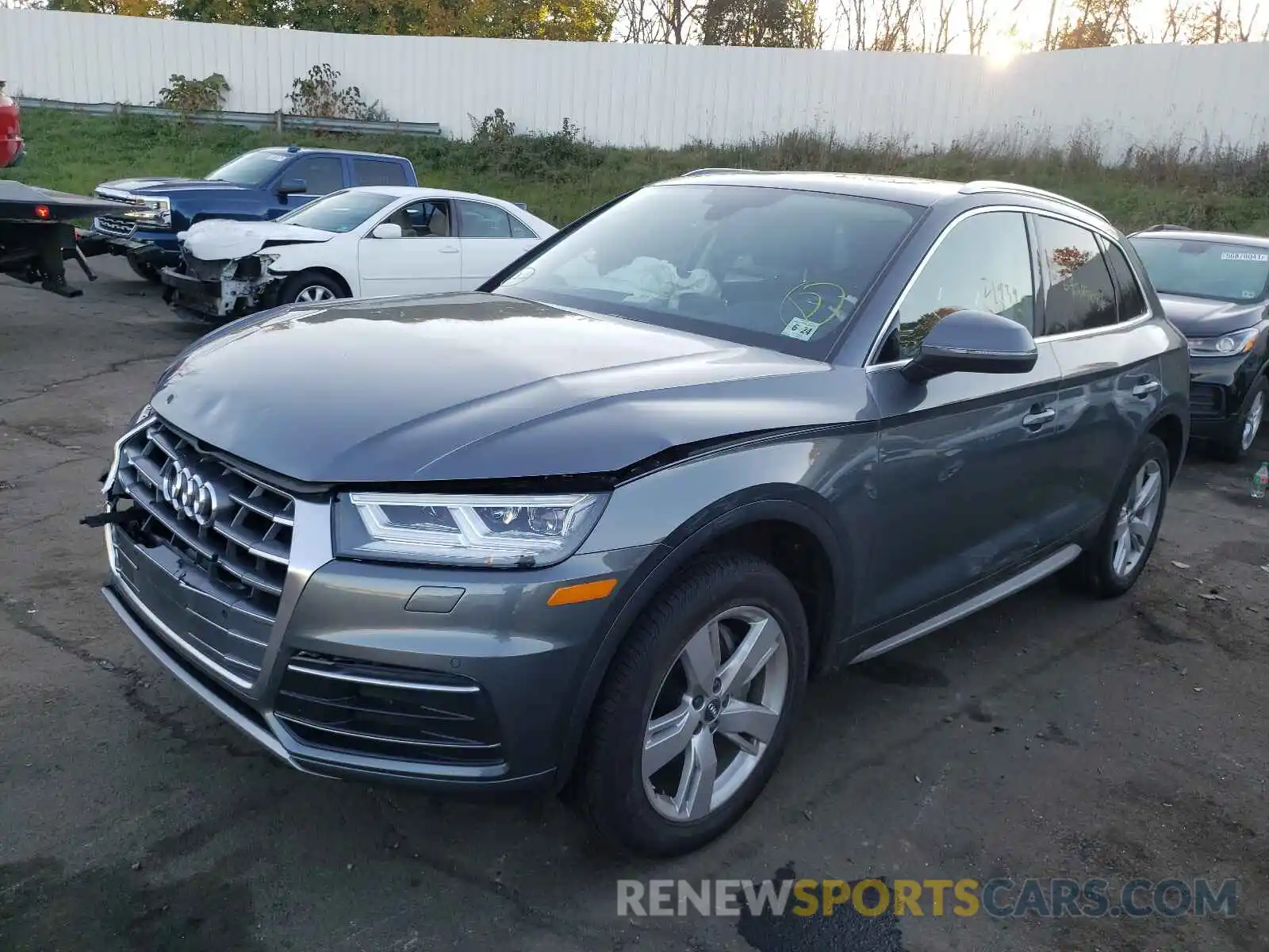 2 Photograph of a damaged car WA1BNAFY8K2037862 AUDI Q5 2019