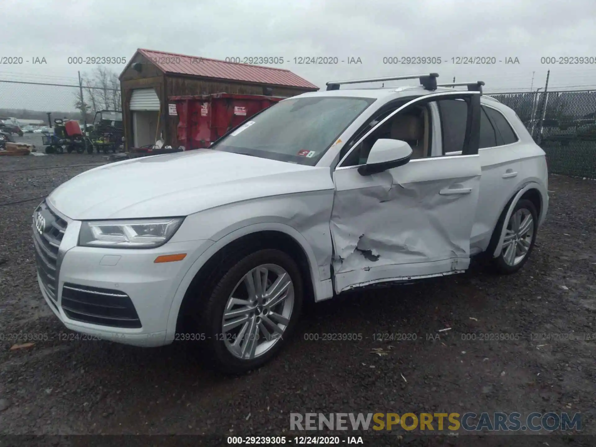 2 Photograph of a damaged car WA1BNAFY8K2038834 AUDI Q5 2019