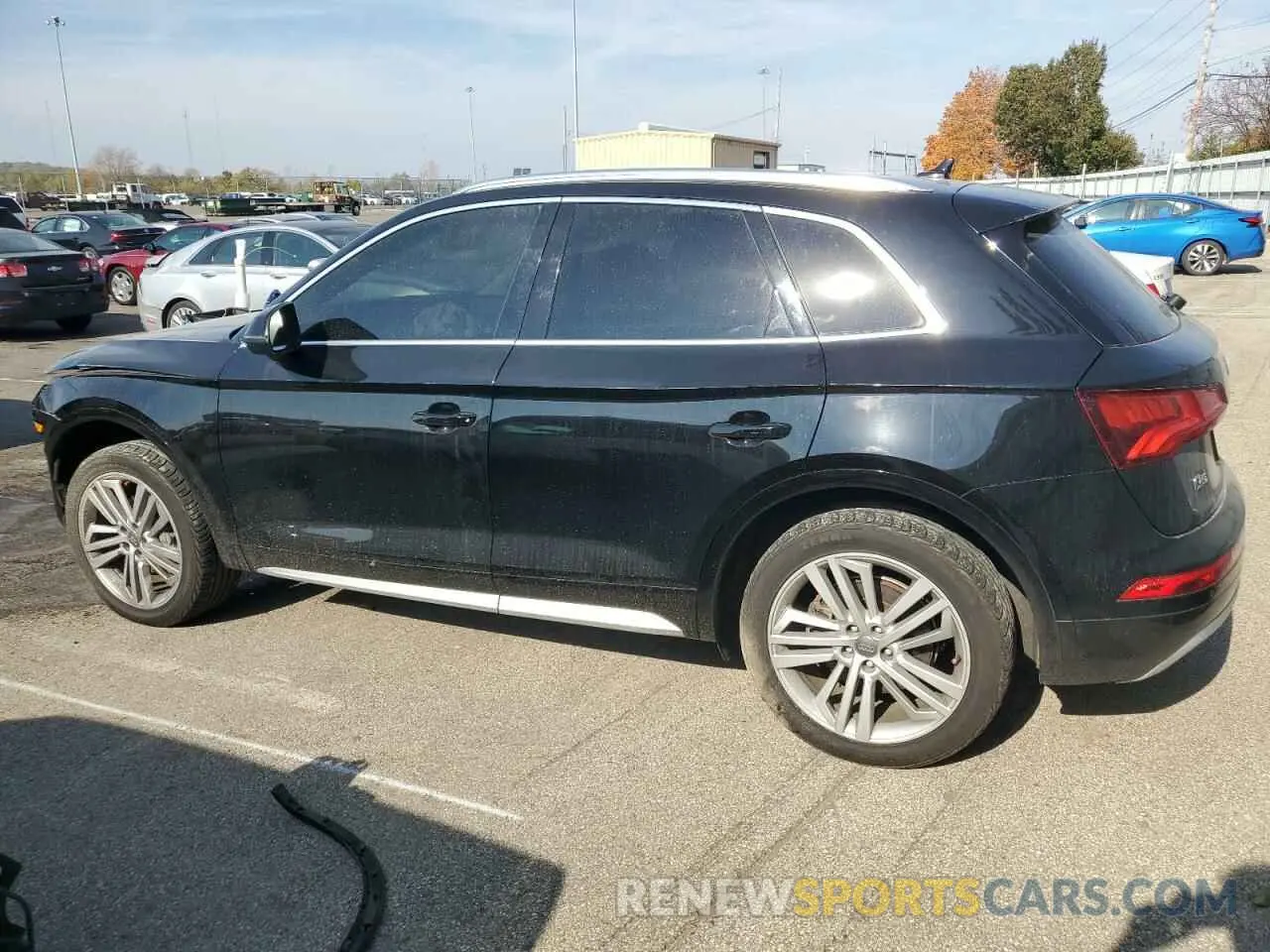 2 Photograph of a damaged car WA1BNAFY8K2047260 AUDI Q5 2019