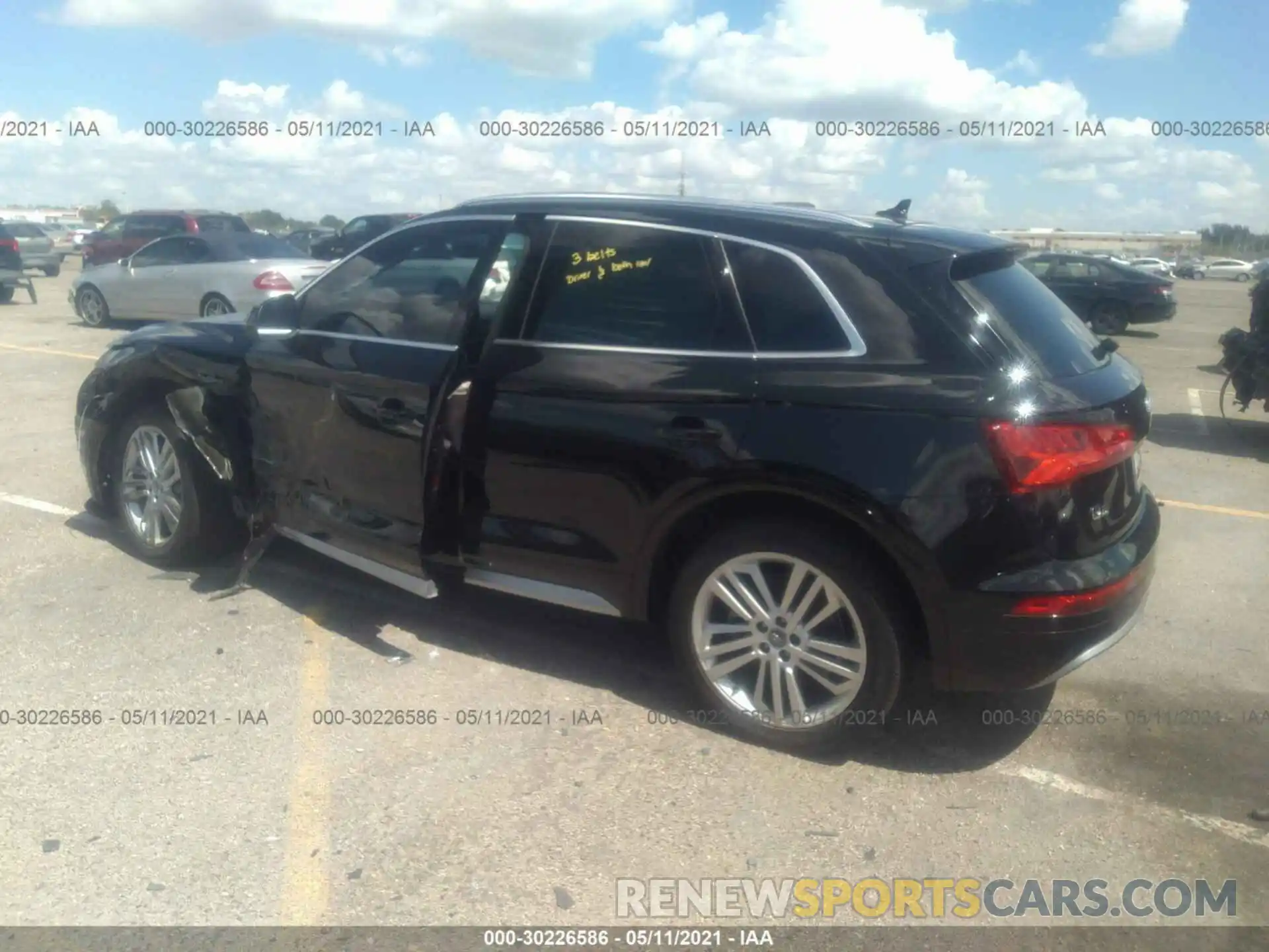 3 Photograph of a damaged car WA1BNAFY8K2050451 AUDI Q5 2019