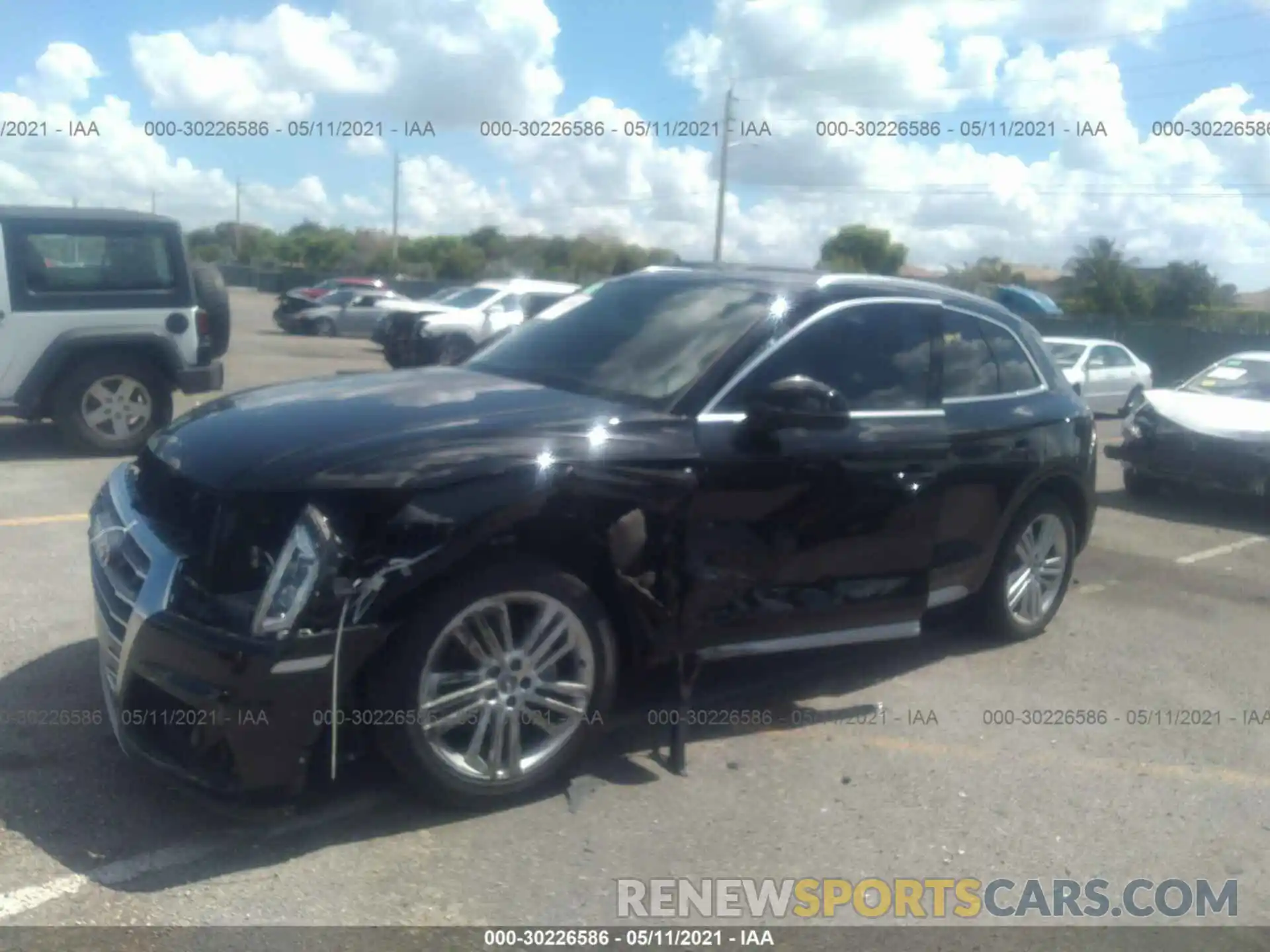 6 Photograph of a damaged car WA1BNAFY8K2050451 AUDI Q5 2019