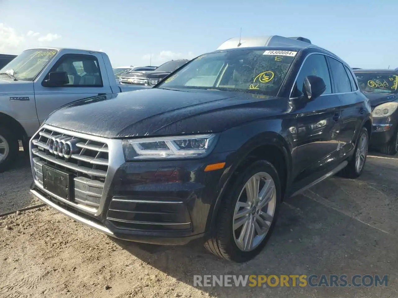 1 Photograph of a damaged car WA1BNAFY8K2052300 AUDI Q5 2019