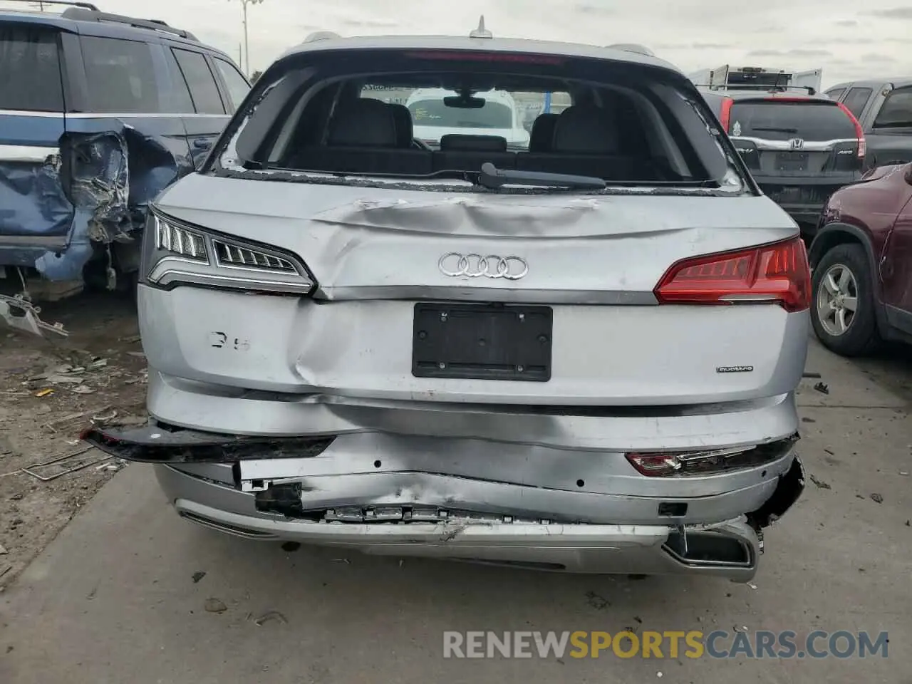 6 Photograph of a damaged car WA1BNAFY8K2054256 AUDI Q5 2019
