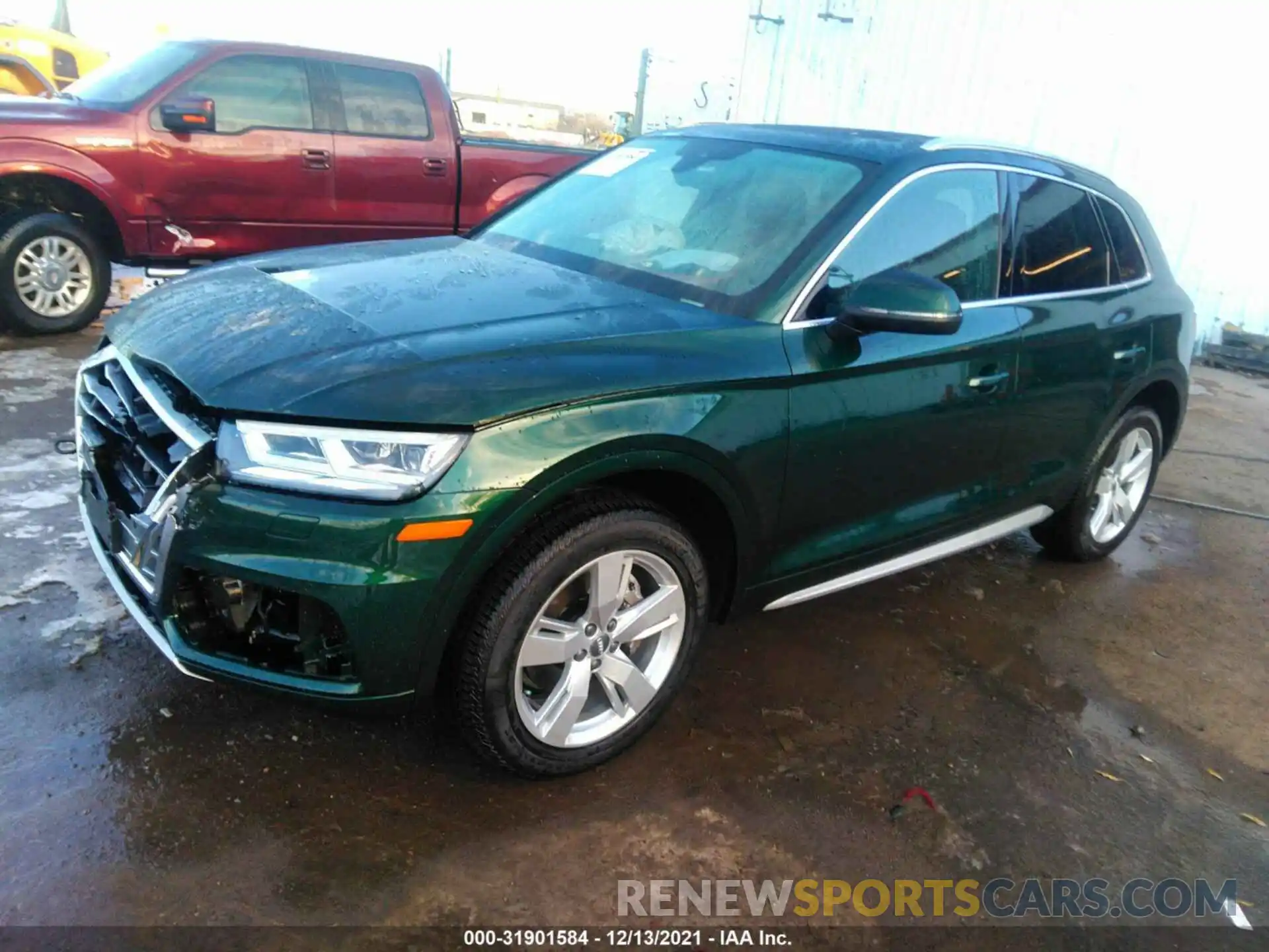 2 Photograph of a damaged car WA1BNAFY8K2055178 AUDI Q5 2019