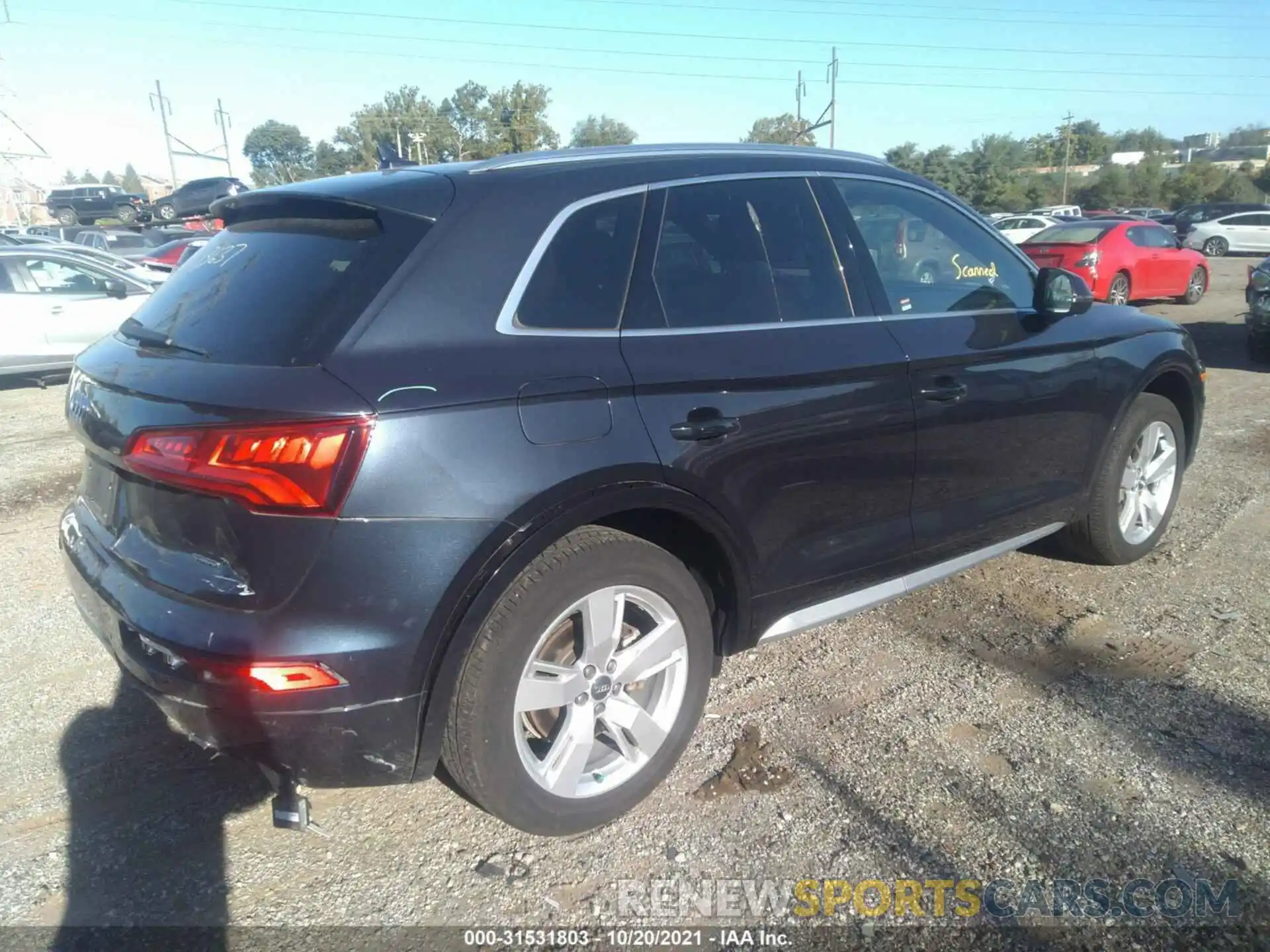 4 Photograph of a damaged car WA1BNAFY8K2066097 AUDI Q5 2019