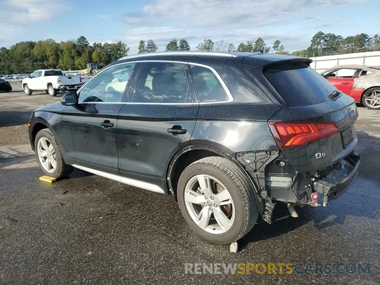 2 Photograph of a damaged car WA1BNAFY8K2068397 AUDI Q5 2019