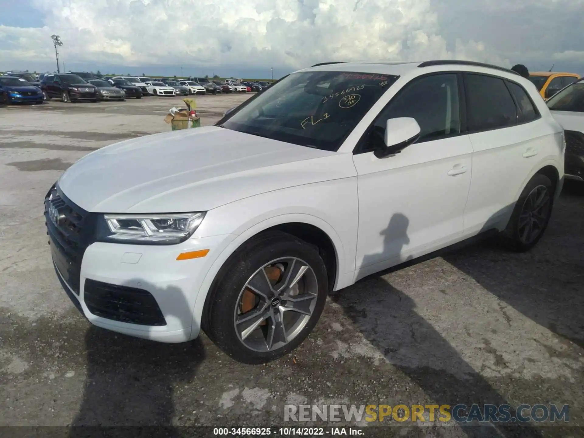 2 Photograph of a damaged car WA1BNAFY8K2071400 AUDI Q5 2019