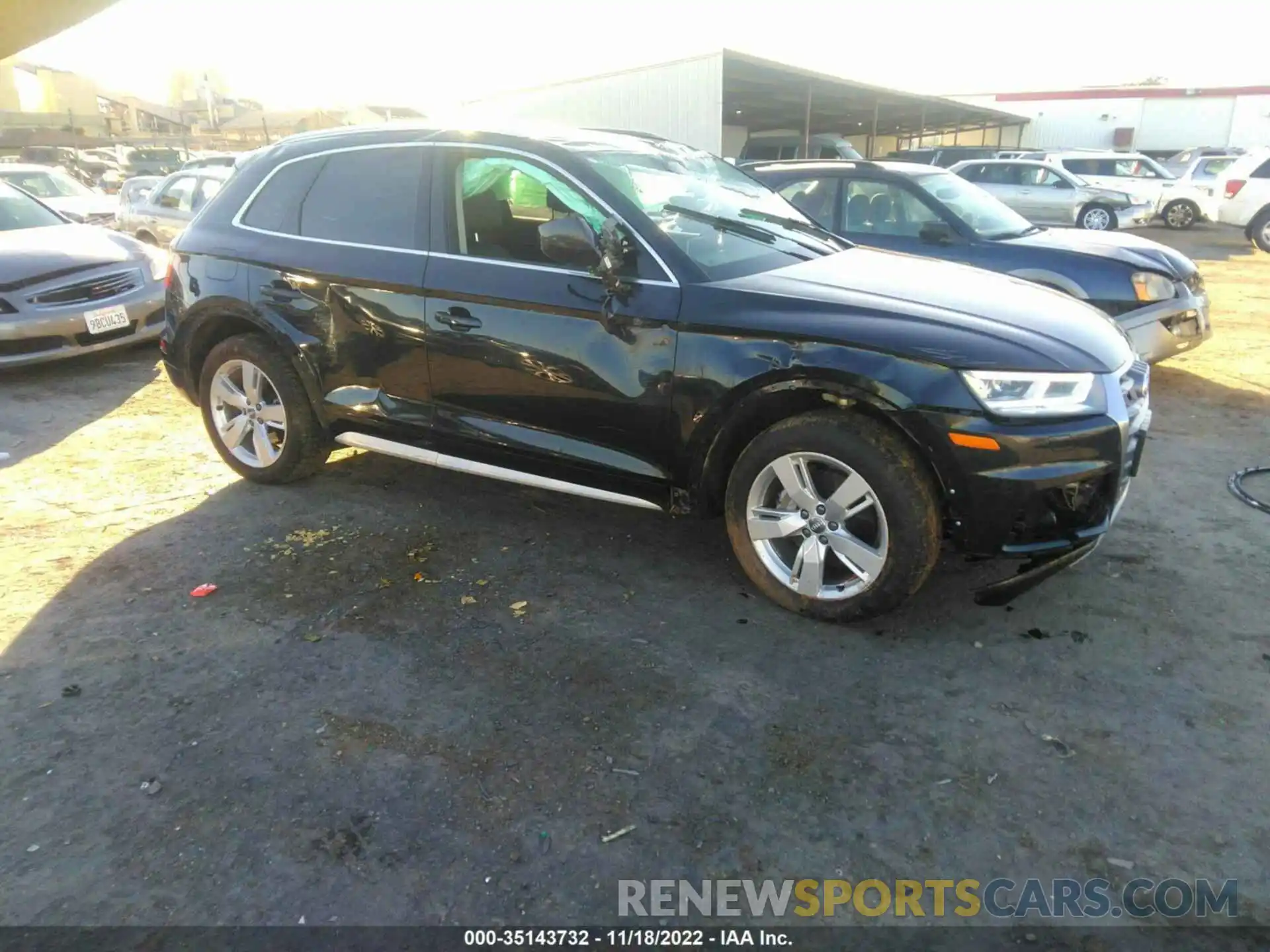 1 Photograph of a damaged car WA1BNAFY8K2089721 AUDI Q5 2019