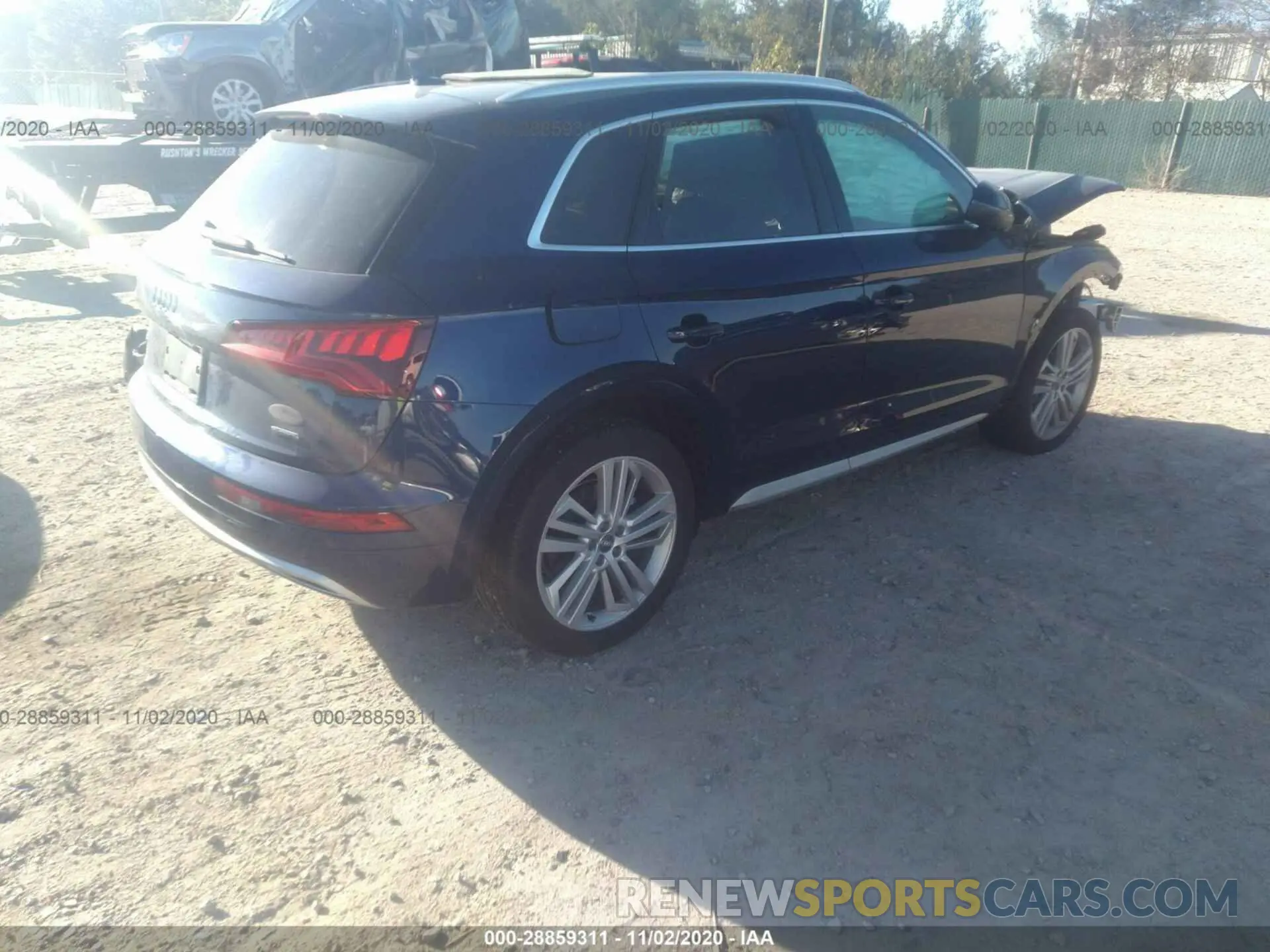 4 Photograph of a damaged car WA1BNAFY8K2100460 AUDI Q5 2019