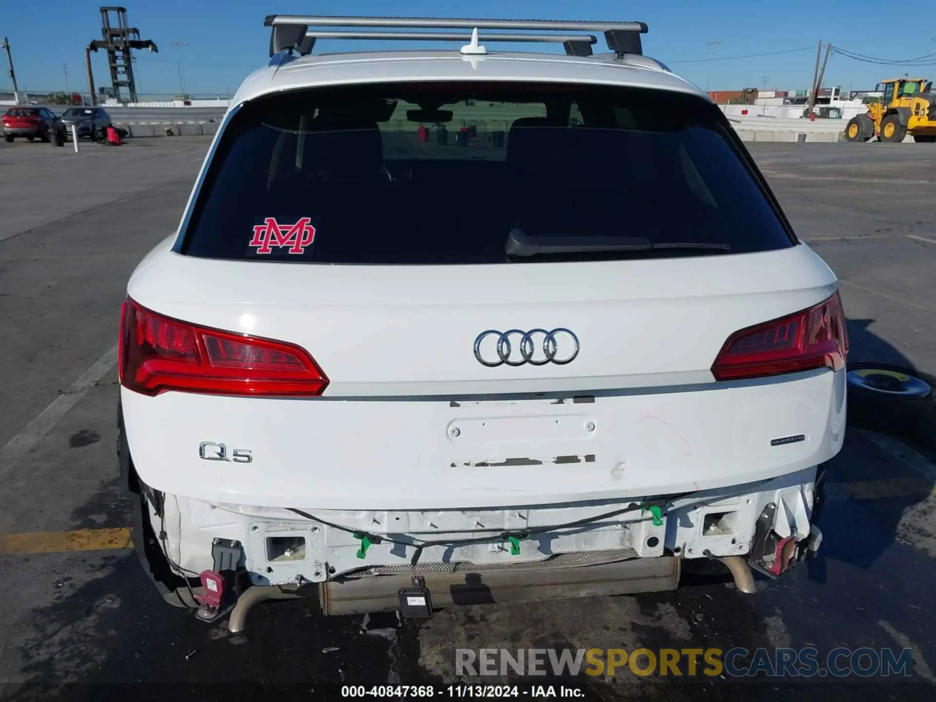 6 Photograph of a damaged car WA1BNAFY8K2101690 AUDI Q5 2019