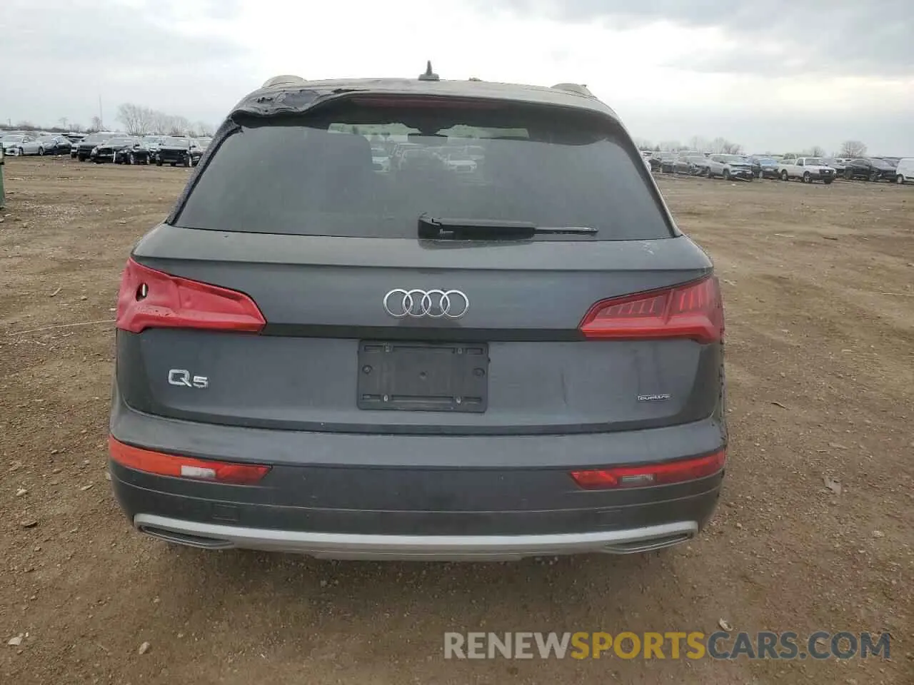 6 Photograph of a damaged car WA1BNAFY8K2104377 AUDI Q5 2019