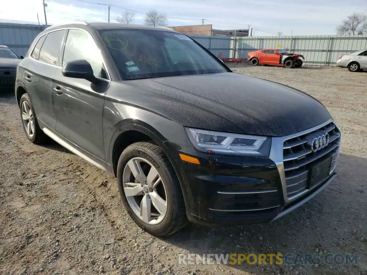 1 Photograph of a damaged car WA1BNAFY8K2104461 AUDI Q5 2019