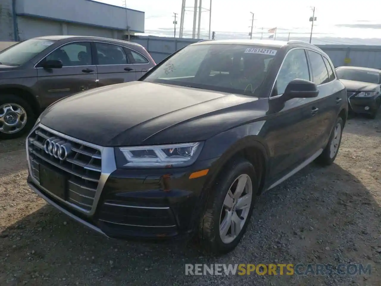 2 Photograph of a damaged car WA1BNAFY8K2104461 AUDI Q5 2019