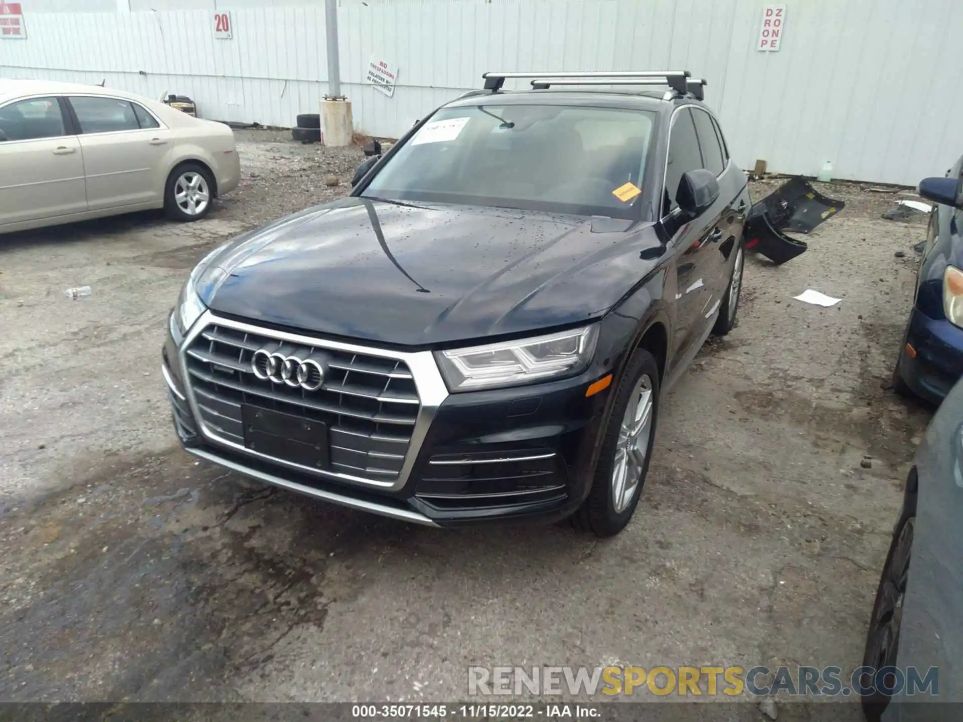 2 Photograph of a damaged car WA1BNAFY8K2104685 AUDI Q5 2019