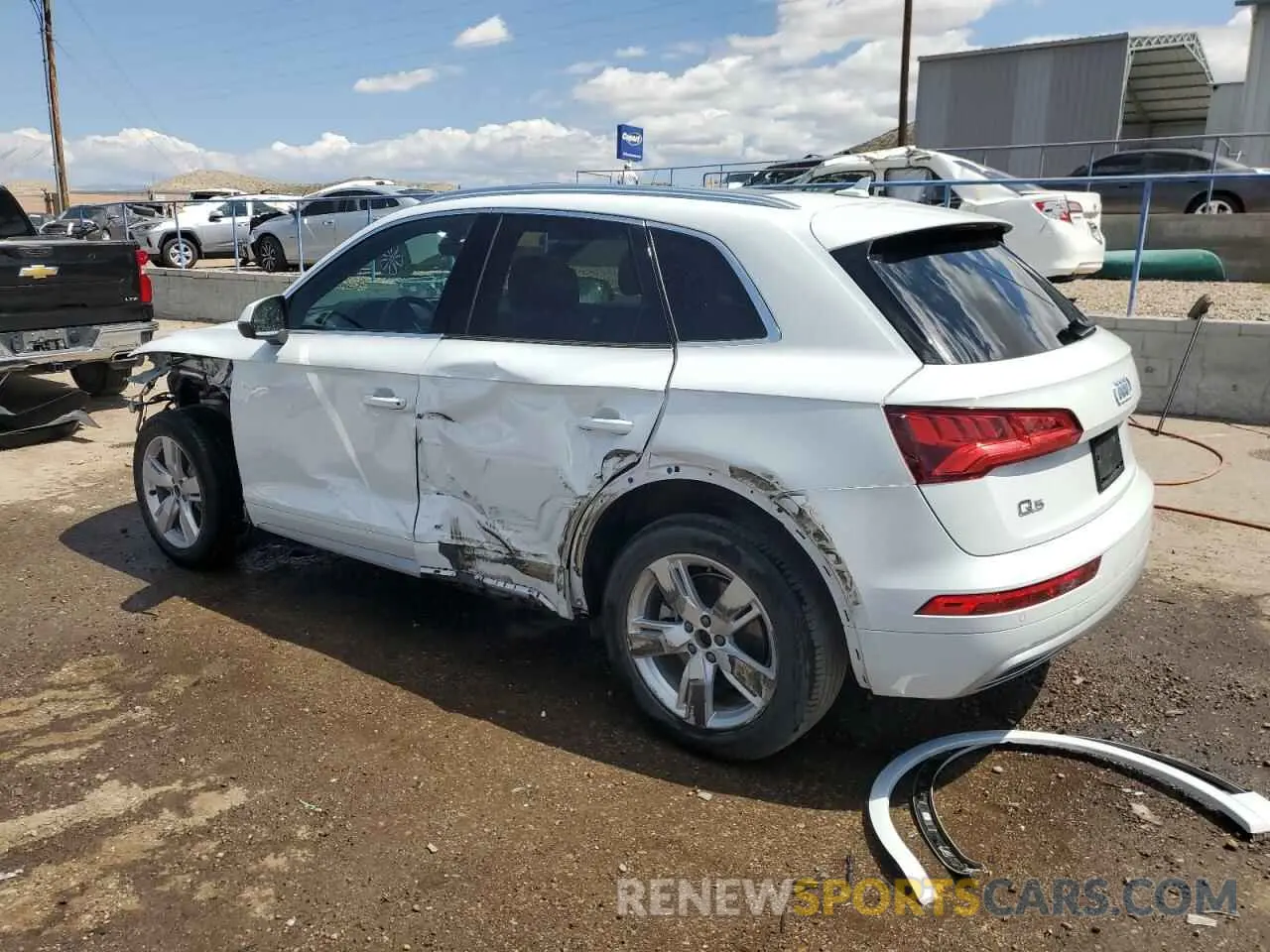 2 Photograph of a damaged car WA1BNAFY8K2110549 AUDI Q5 2019