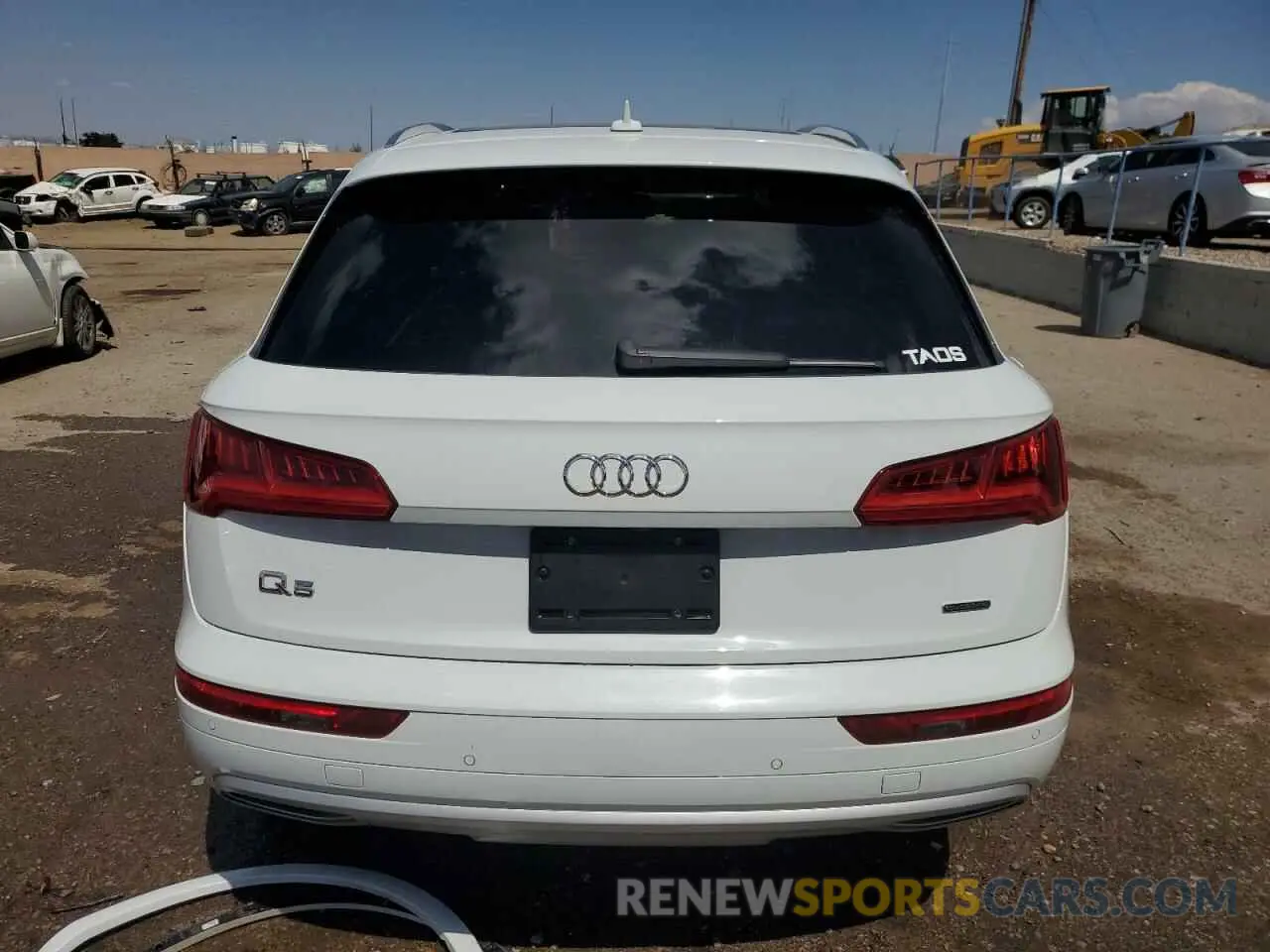 6 Photograph of a damaged car WA1BNAFY8K2110549 AUDI Q5 2019