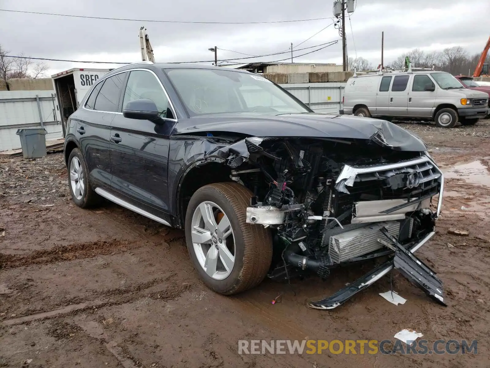 1 Photograph of a damaged car WA1BNAFY8K2126489 AUDI Q5 2019