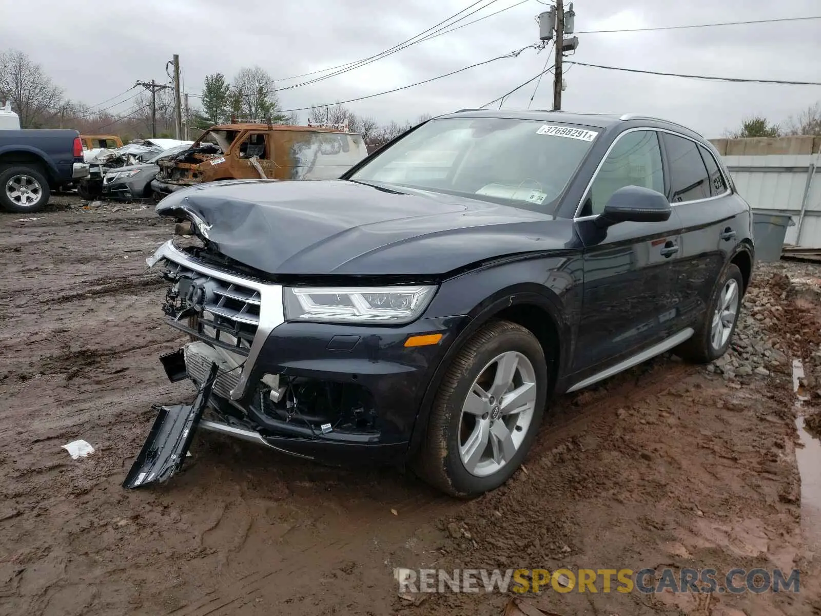 2 Photograph of a damaged car WA1BNAFY8K2126489 AUDI Q5 2019
