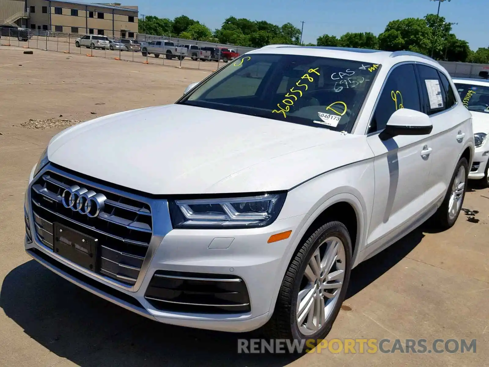 2 Photograph of a damaged car WA1BNAFY9K2026952 AUDI Q5 2019