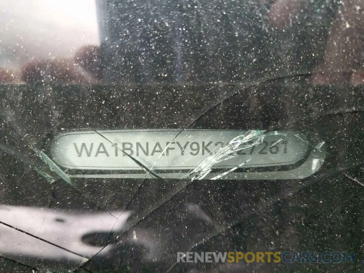 13 Photograph of a damaged car WA1BNAFY9K2027261 AUDI Q5 2019