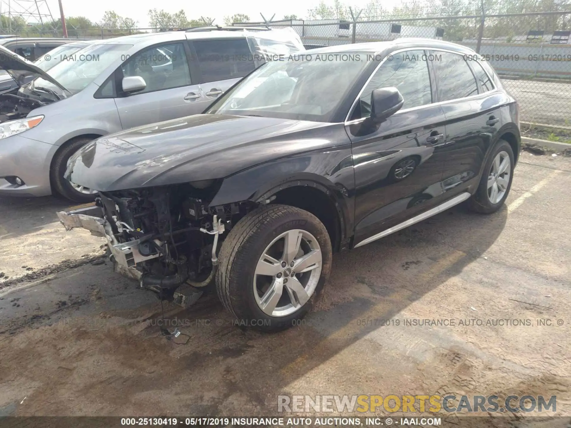 2 Photograph of a damaged car WA1BNAFY9K2042391 AUDI Q5 2019