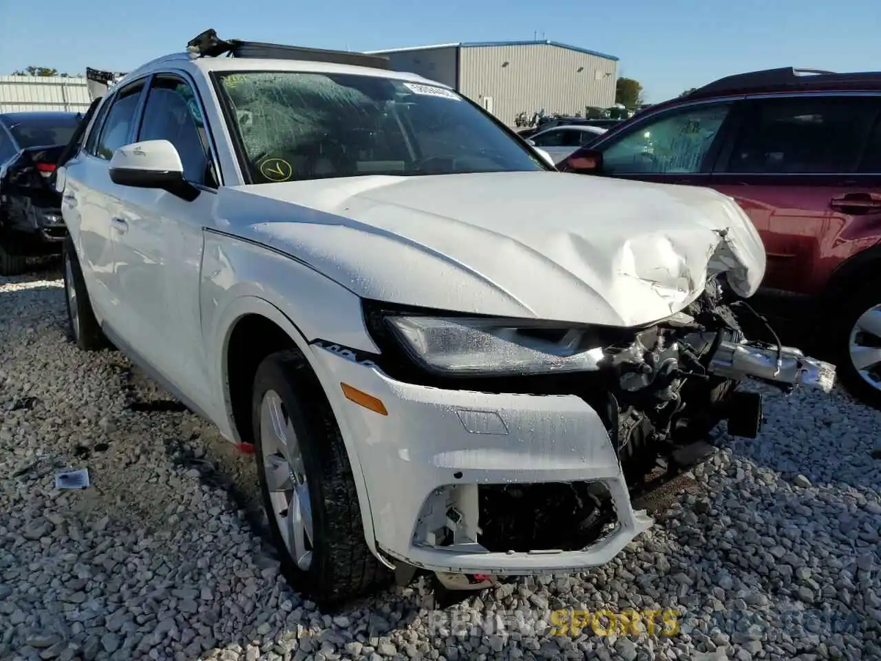 1 Photograph of a damaged car WA1BNAFY9K2043590 AUDI Q5 2019