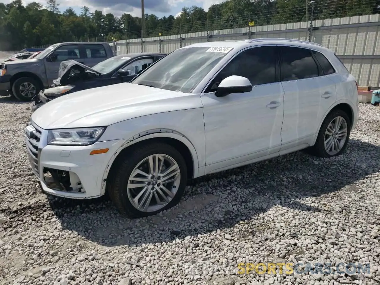 1 Photograph of a damaged car WA1BNAFY9K2052774 AUDI Q5 2019