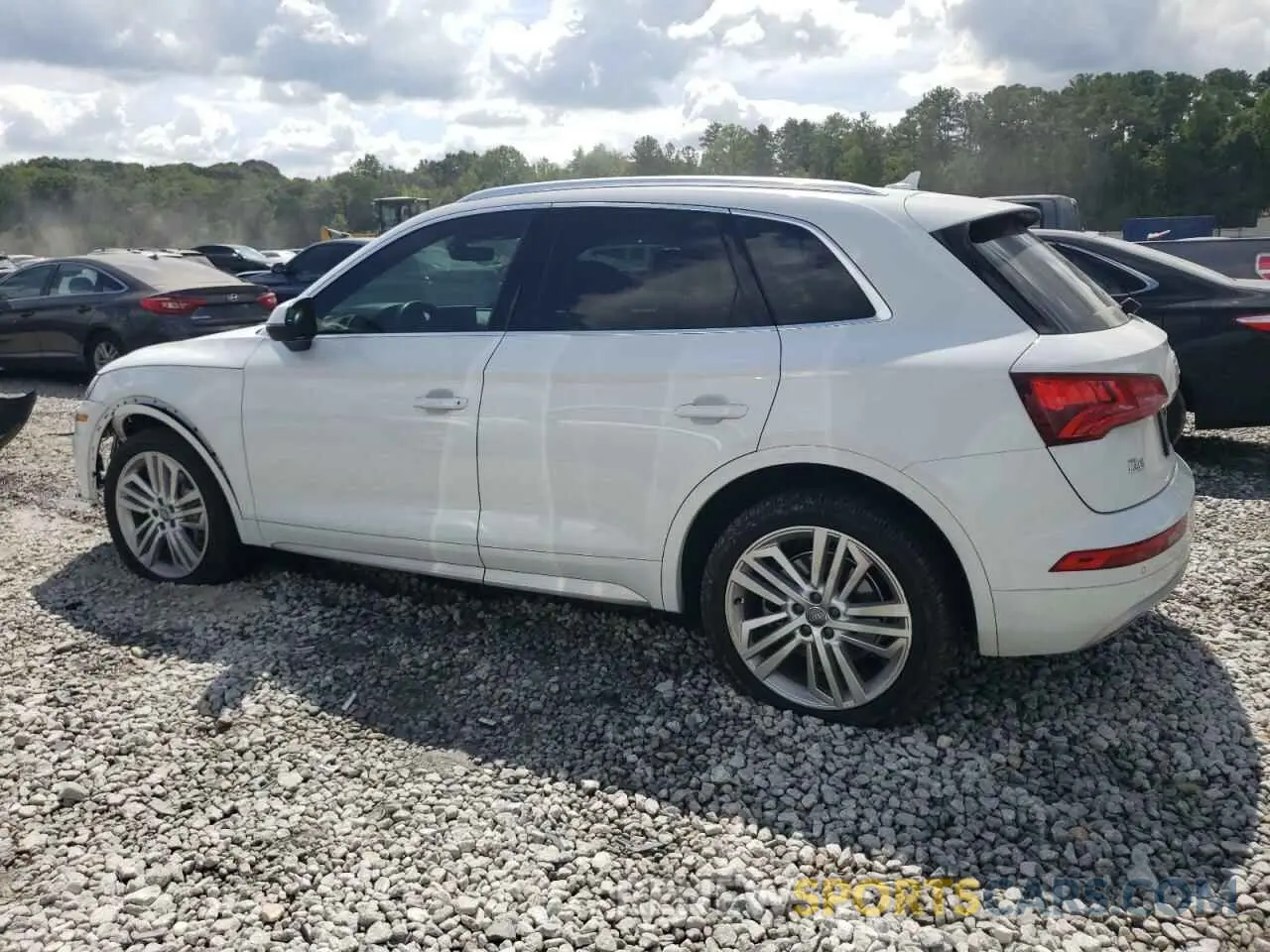 2 Photograph of a damaged car WA1BNAFY9K2052774 AUDI Q5 2019