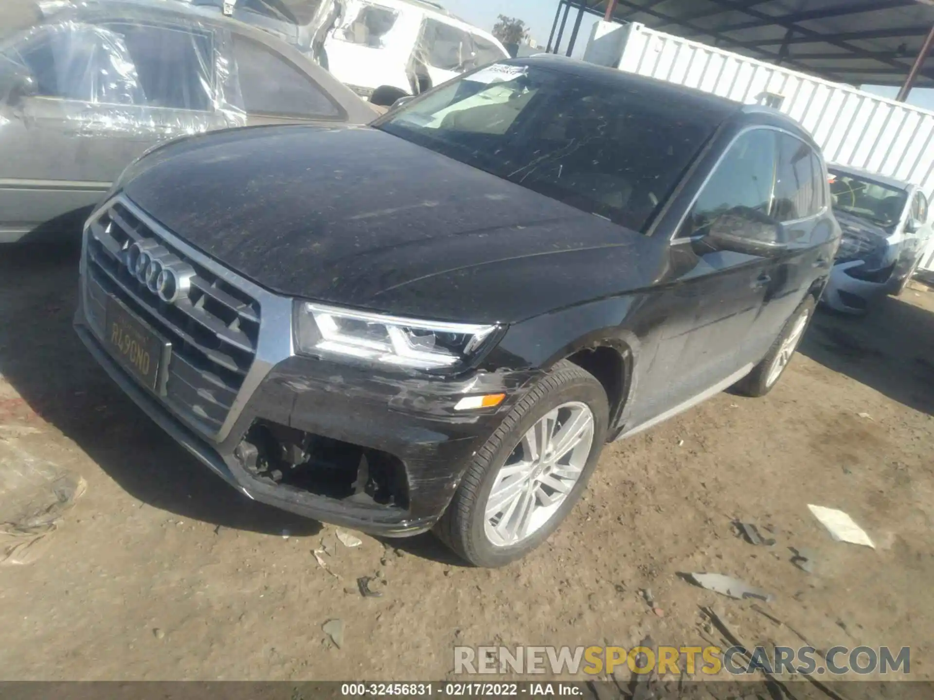 2 Photograph of a damaged car WA1BNAFY9K2074788 AUDI Q5 2019