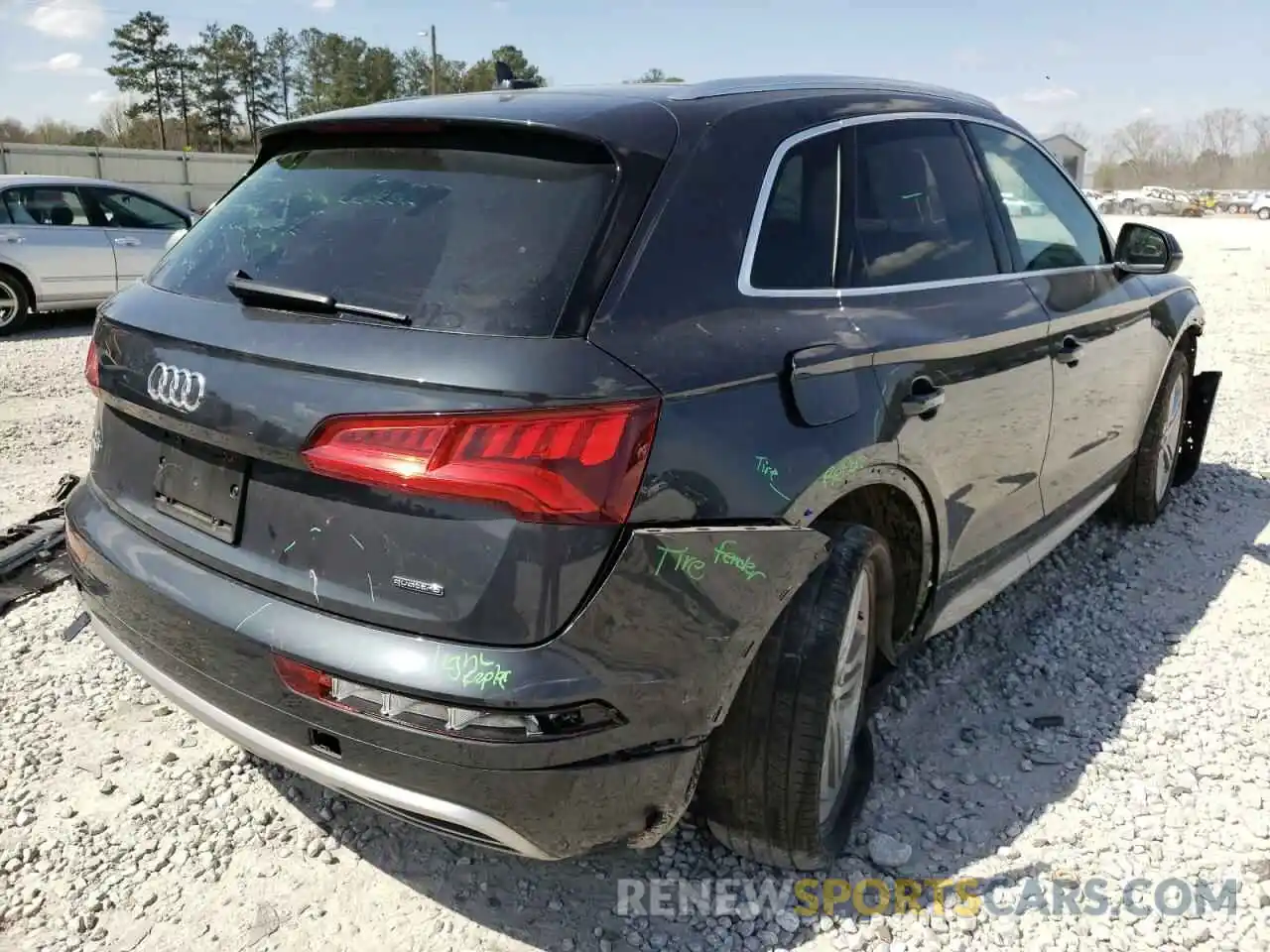 4 Photograph of a damaged car WA1BNAFY9K2117123 AUDI Q5 2019