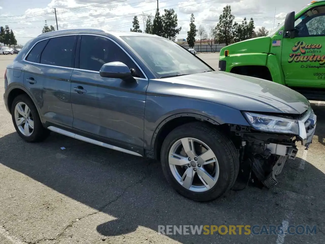 4 Photograph of a damaged car WA1BNAFYXK2018181 AUDI Q5 2019