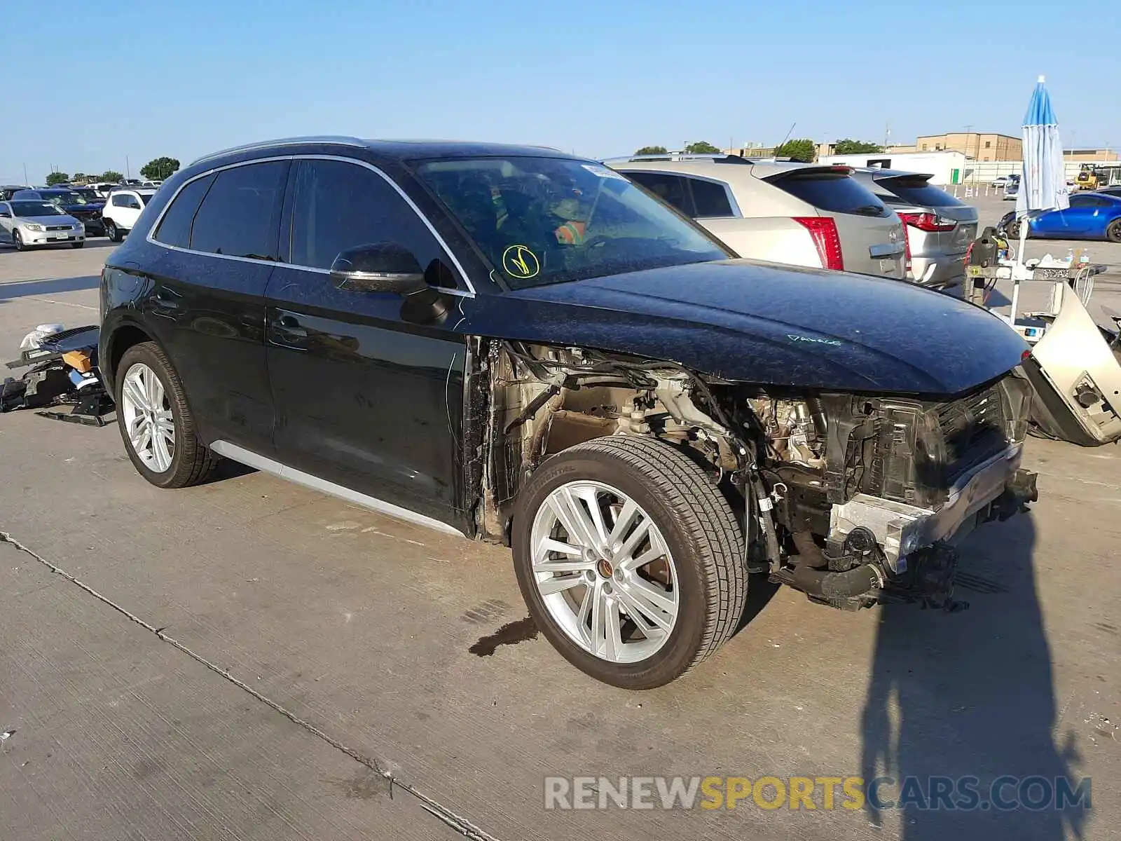 1 Photograph of a damaged car WA1BNAFYXK2032601 AUDI Q5 2019