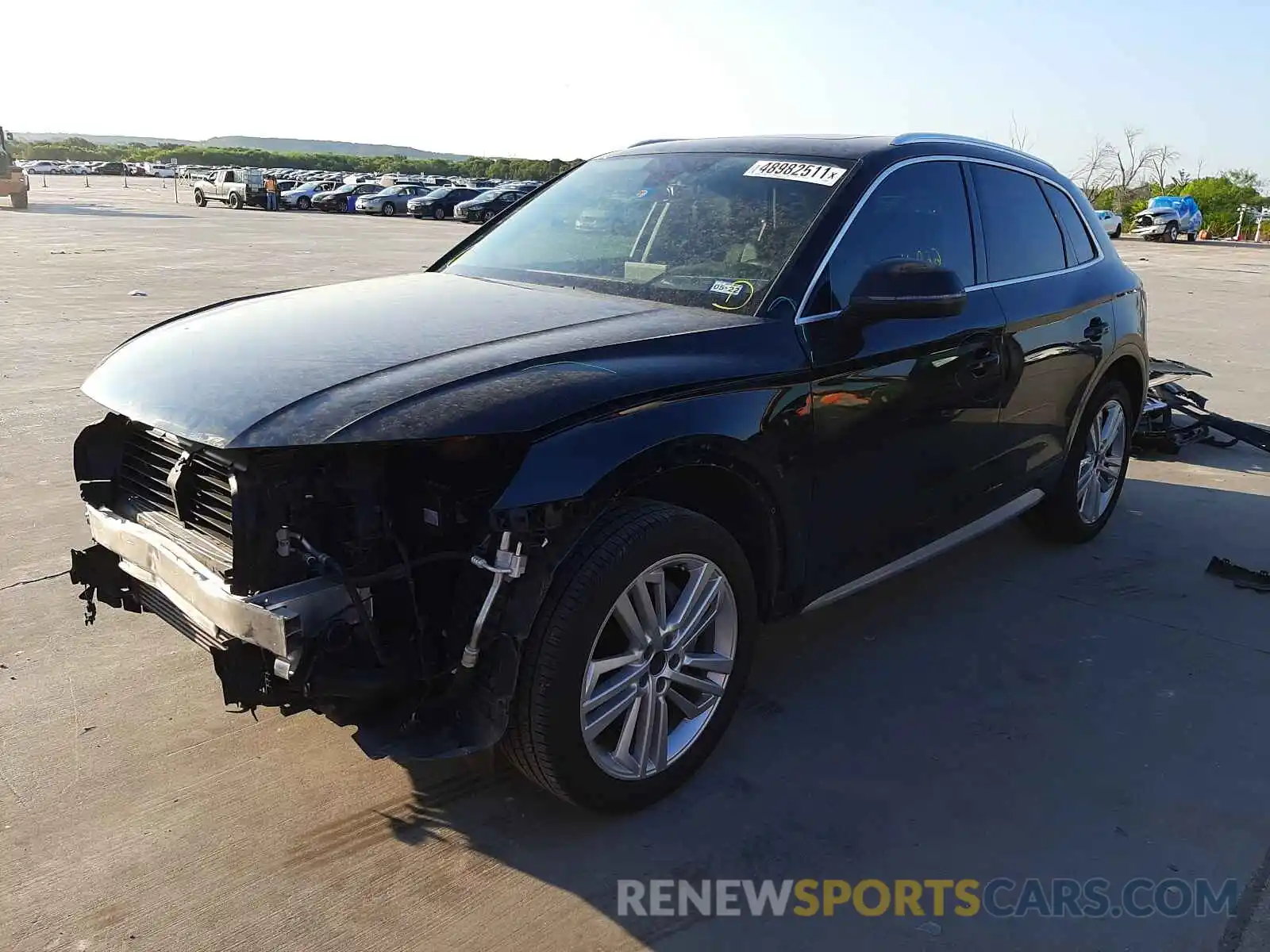 2 Photograph of a damaged car WA1BNAFYXK2032601 AUDI Q5 2019