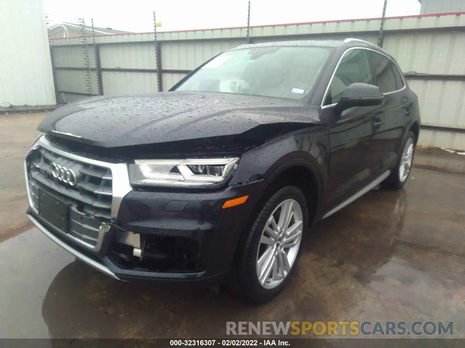 2 Photograph of a damaged car WA1BNAFYXK2058731 AUDI Q5 2019