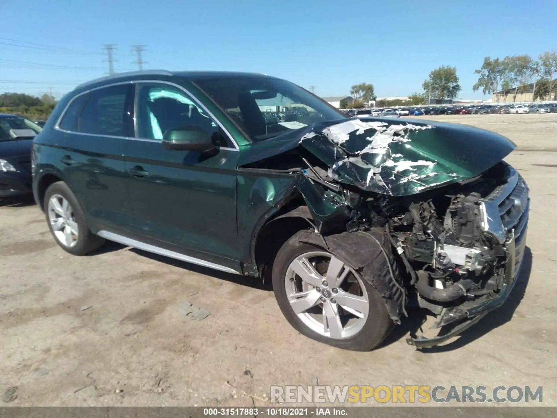 1 Photograph of a damaged car WA1BNAFYXK2062052 AUDI Q5 2019