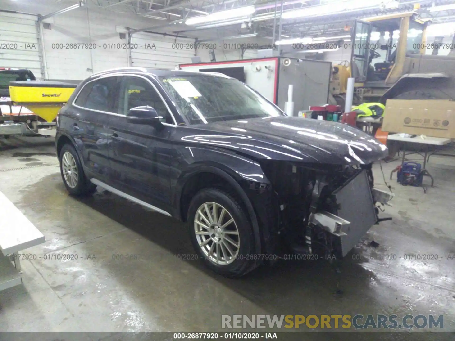 1 Photograph of a damaged car WA1BNAFYXK2067297 AUDI Q5 2019