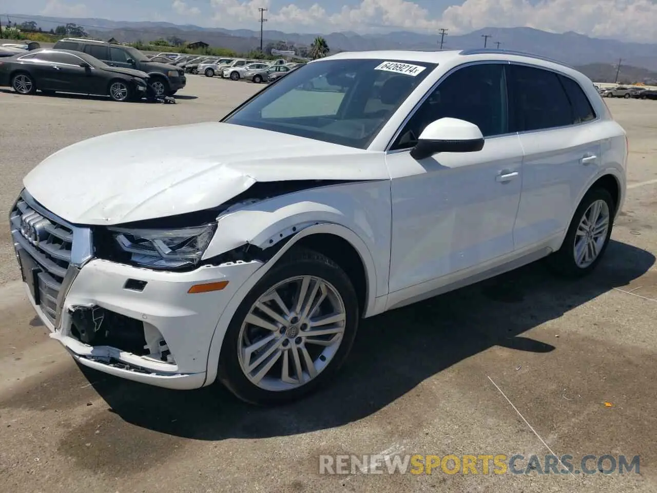 1 Photograph of a damaged car WA1BNAFYXK2069809 AUDI Q5 2019