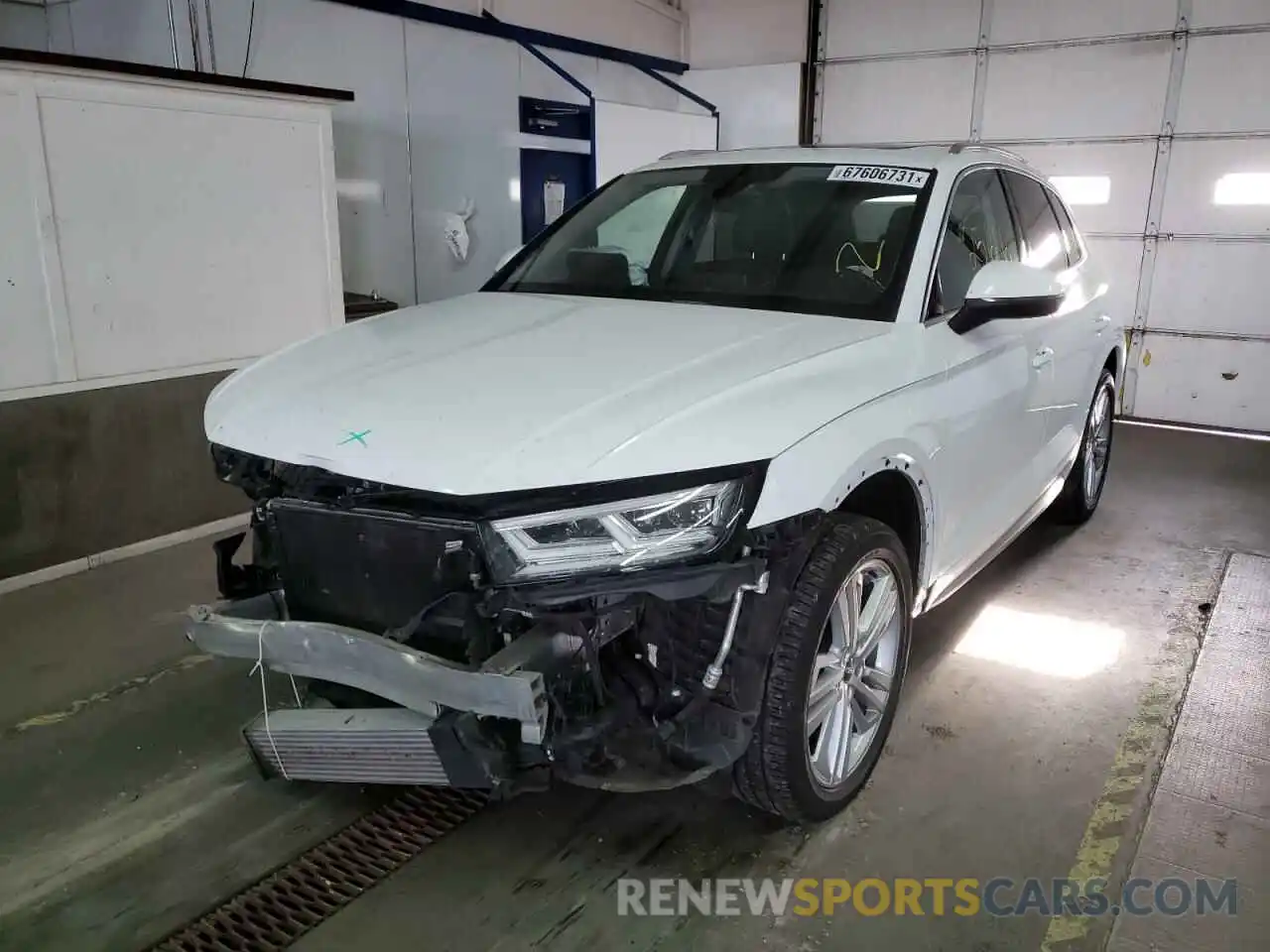 2 Photograph of a damaged car WA1BNAFYXK2122542 AUDI Q5 2019