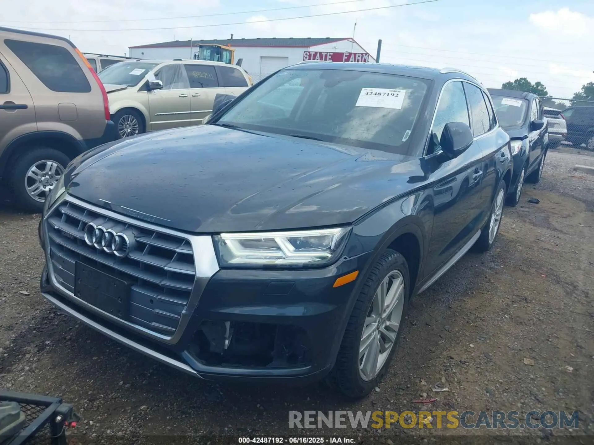 2 Photograph of a damaged car WA1BNAFYXK2134349 AUDI Q5 2019