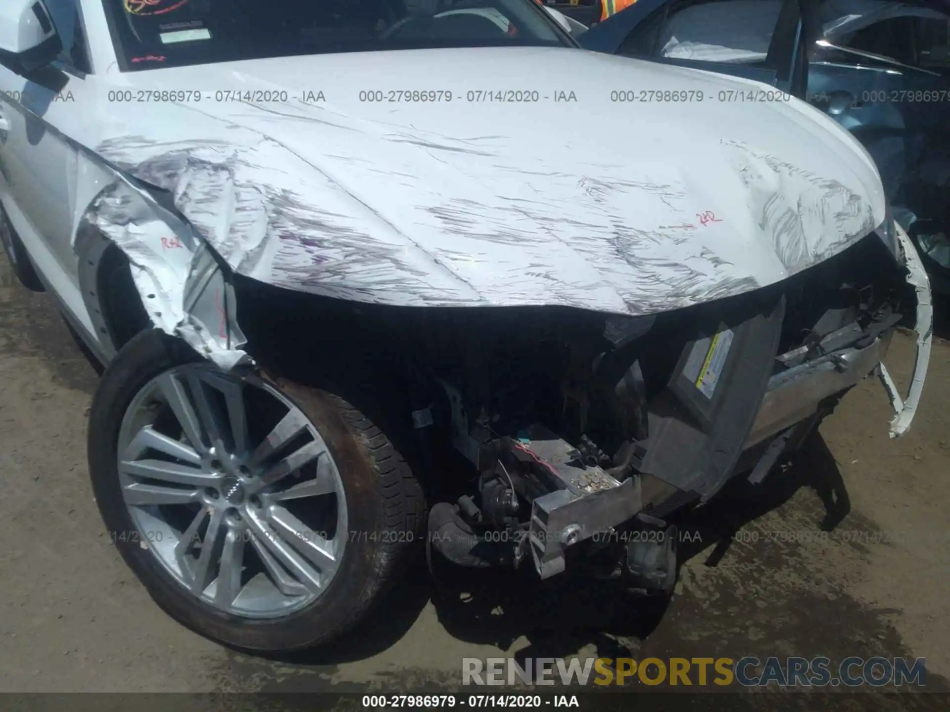 6 Photograph of a damaged car WA1BNAFYXK2143147 AUDI Q5 2019