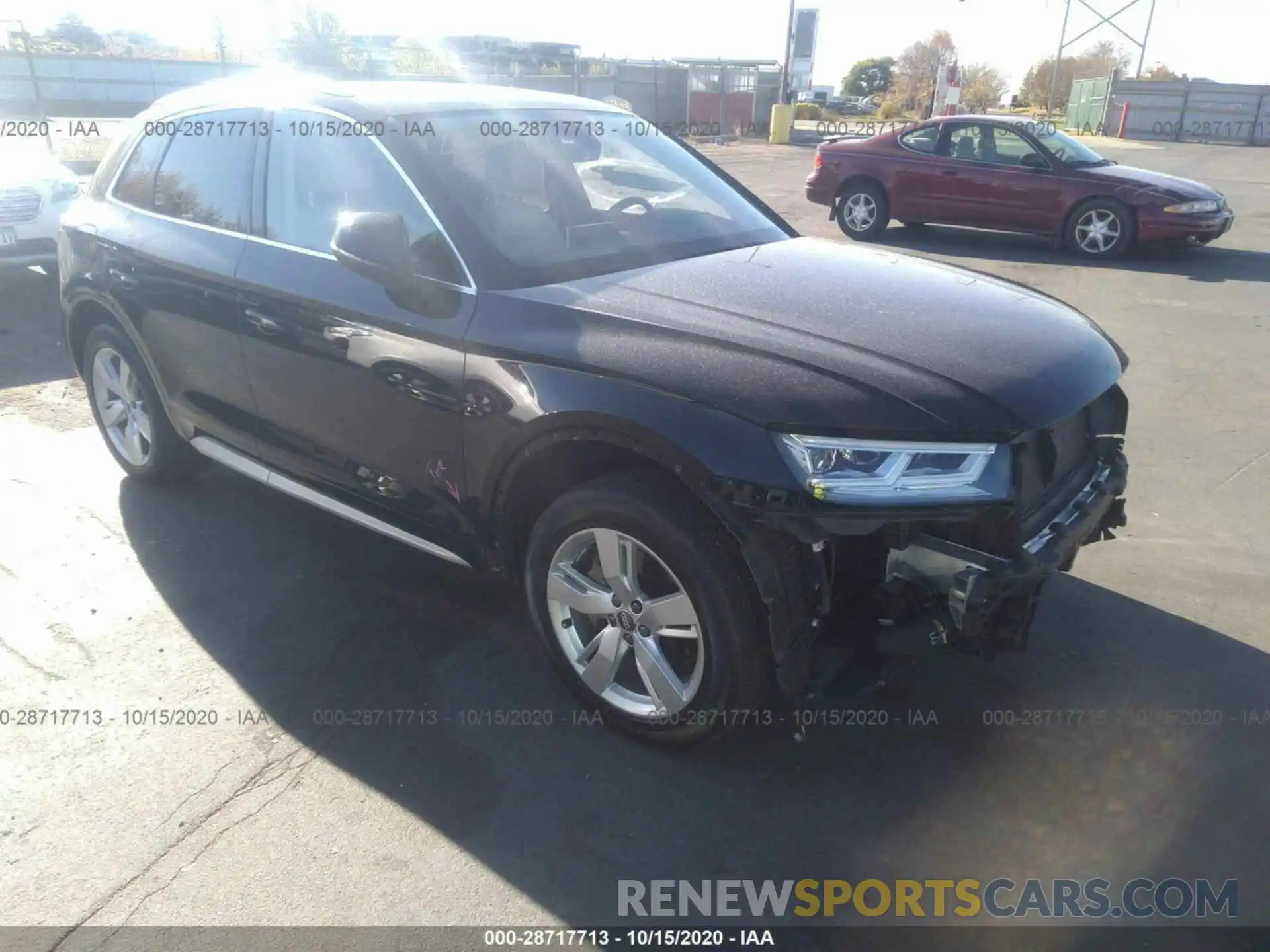 1 Photograph of a damaged car WA1CNAFY0K2023684 AUDI Q5 2019