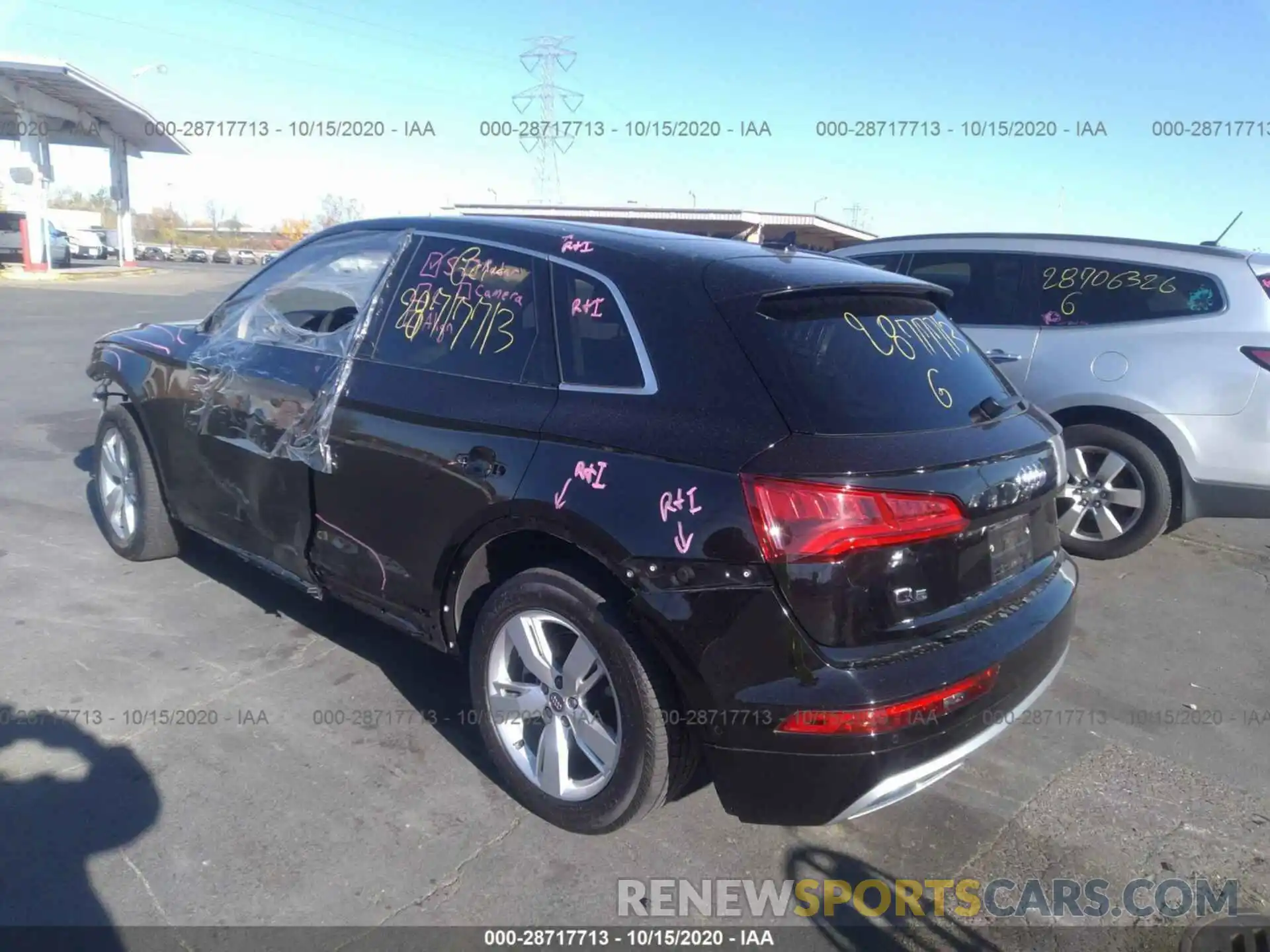 3 Photograph of a damaged car WA1CNAFY0K2023684 AUDI Q5 2019