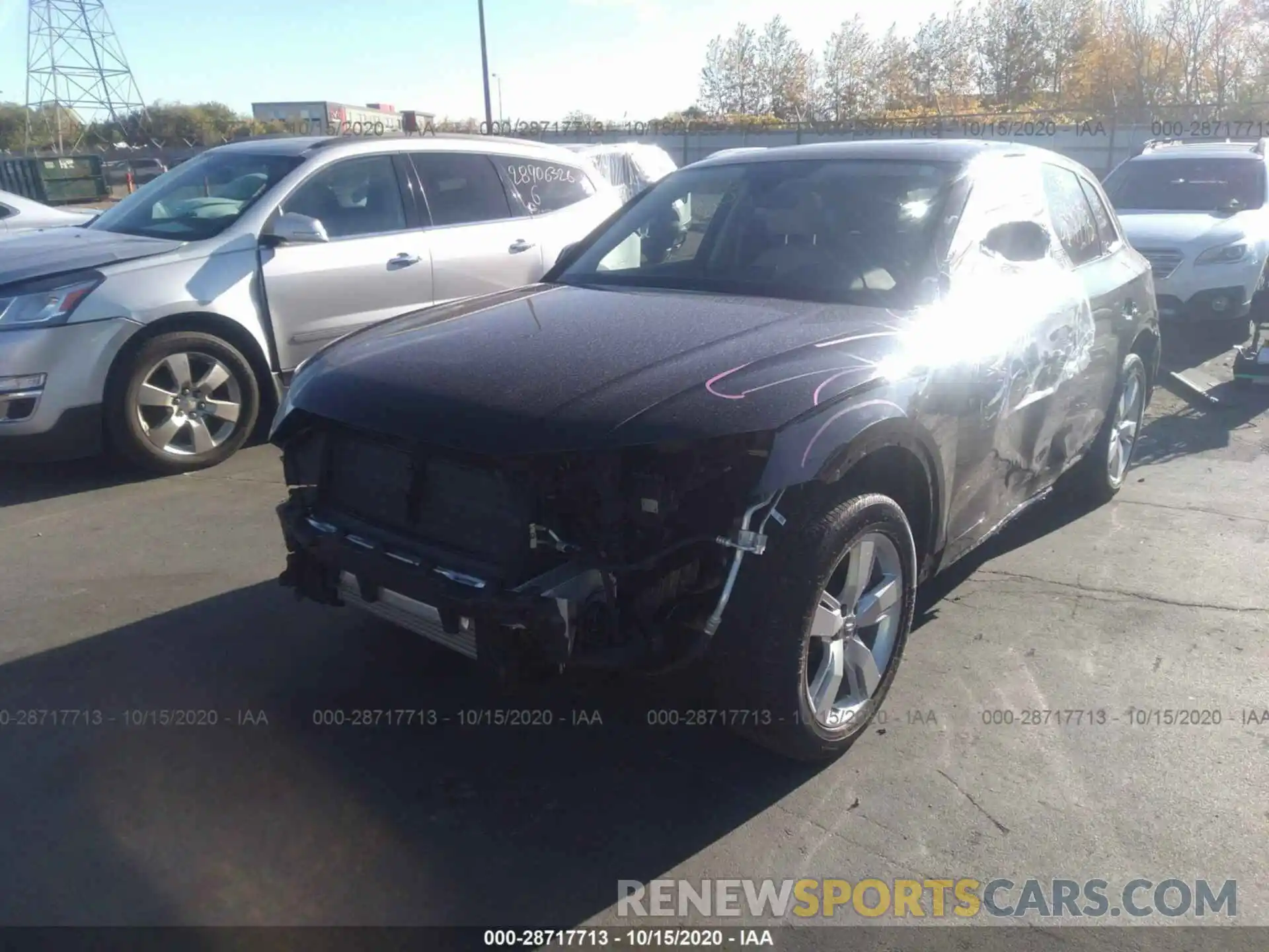 6 Photograph of a damaged car WA1CNAFY0K2023684 AUDI Q5 2019