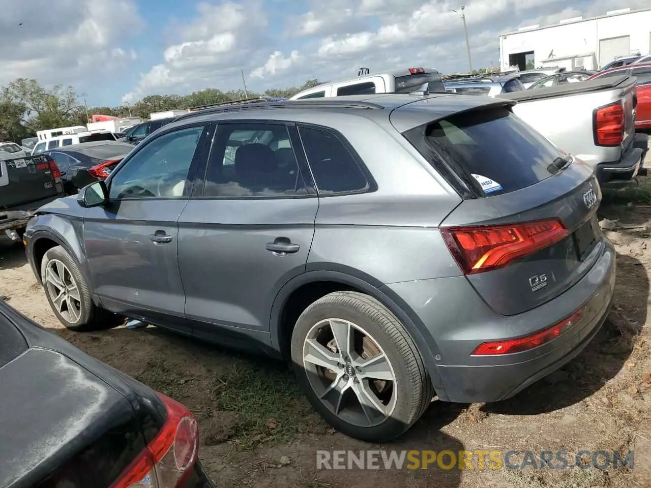 2 Photograph of a damaged car WA1CNAFY0K2031493 AUDI Q5 2019
