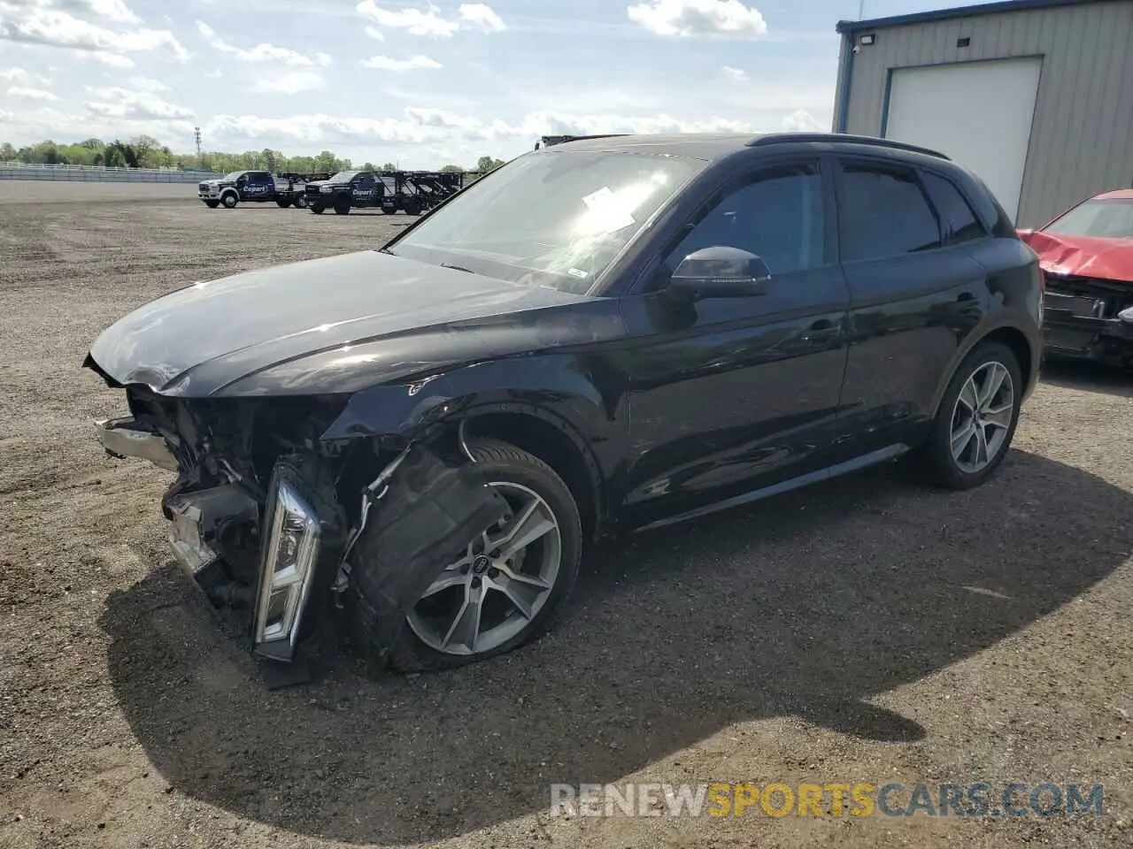 1 Photograph of a damaged car WA1CNAFY0K2112137 AUDI Q5 2019