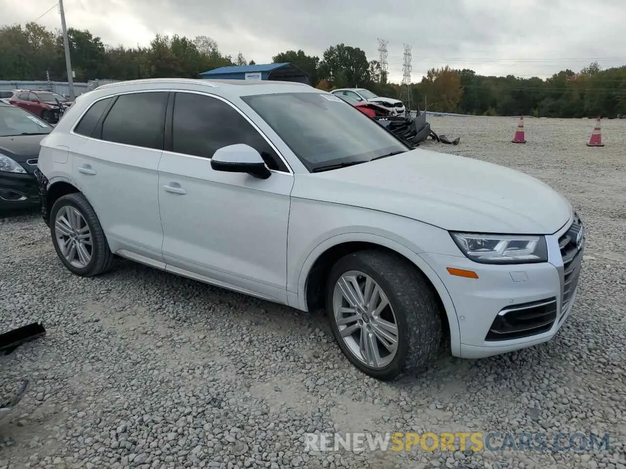 4 Photograph of a damaged car WA1CNAFY2K2036453 AUDI Q5 2019