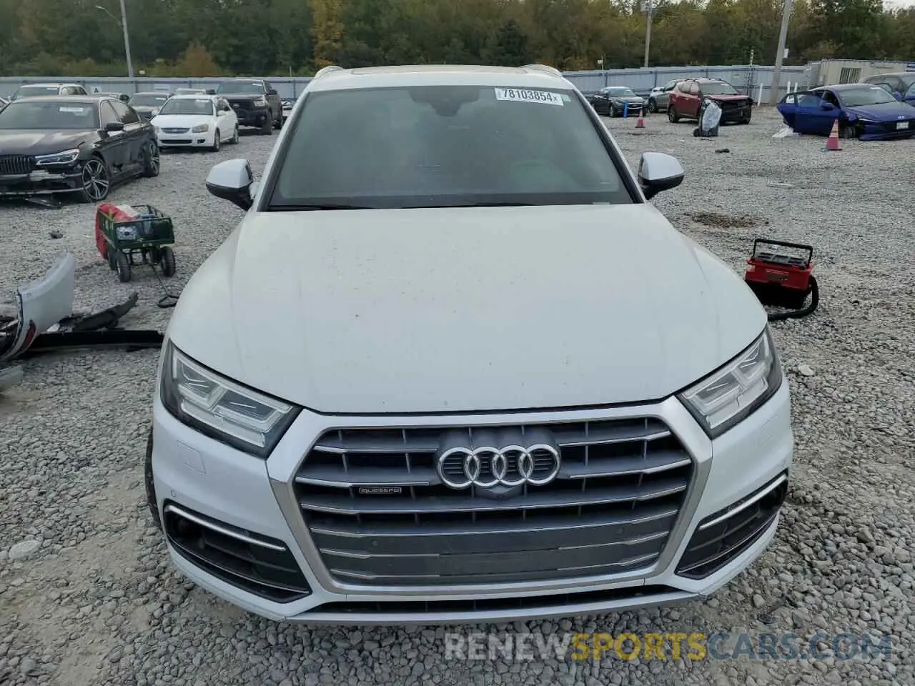 5 Photograph of a damaged car WA1CNAFY2K2036453 AUDI Q5 2019