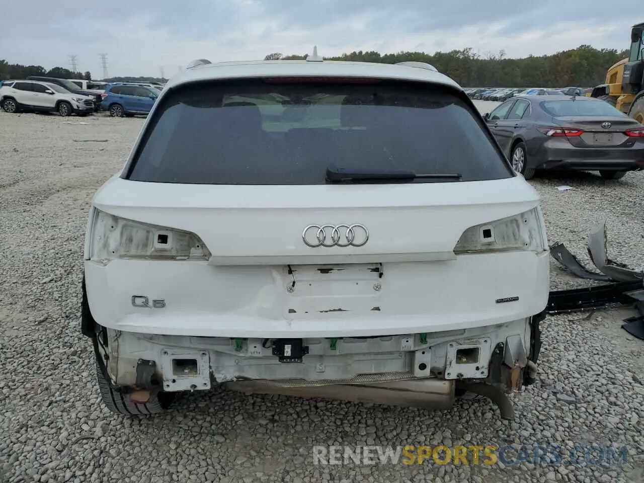 6 Photograph of a damaged car WA1CNAFY2K2036453 AUDI Q5 2019